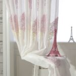 tulle brodé avec tour