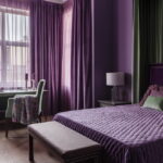 tulle violet à l'intérieur