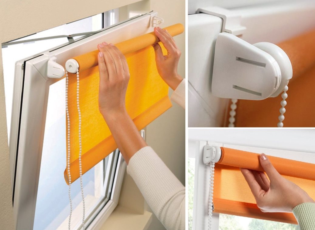 estores enrollables para ventanas de plástico