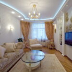 perdele în living idei de interior