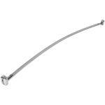 corniche de salle de bain télescopique