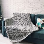 plaid tricoté