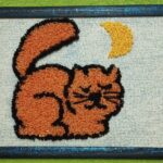 image dans la technique de broderie de tapis