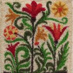 broderie de tapis - panneaux