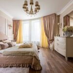 chambre avec rideaux