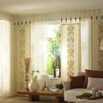 rideaux japonais en beige