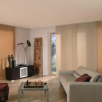 rideaux beiges doux