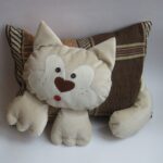 cómo coser una almohada de juguete