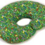 bantal bagel hijau