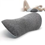 bantal lumbar soba kelabu