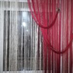 rideaux en filament pour la chambre