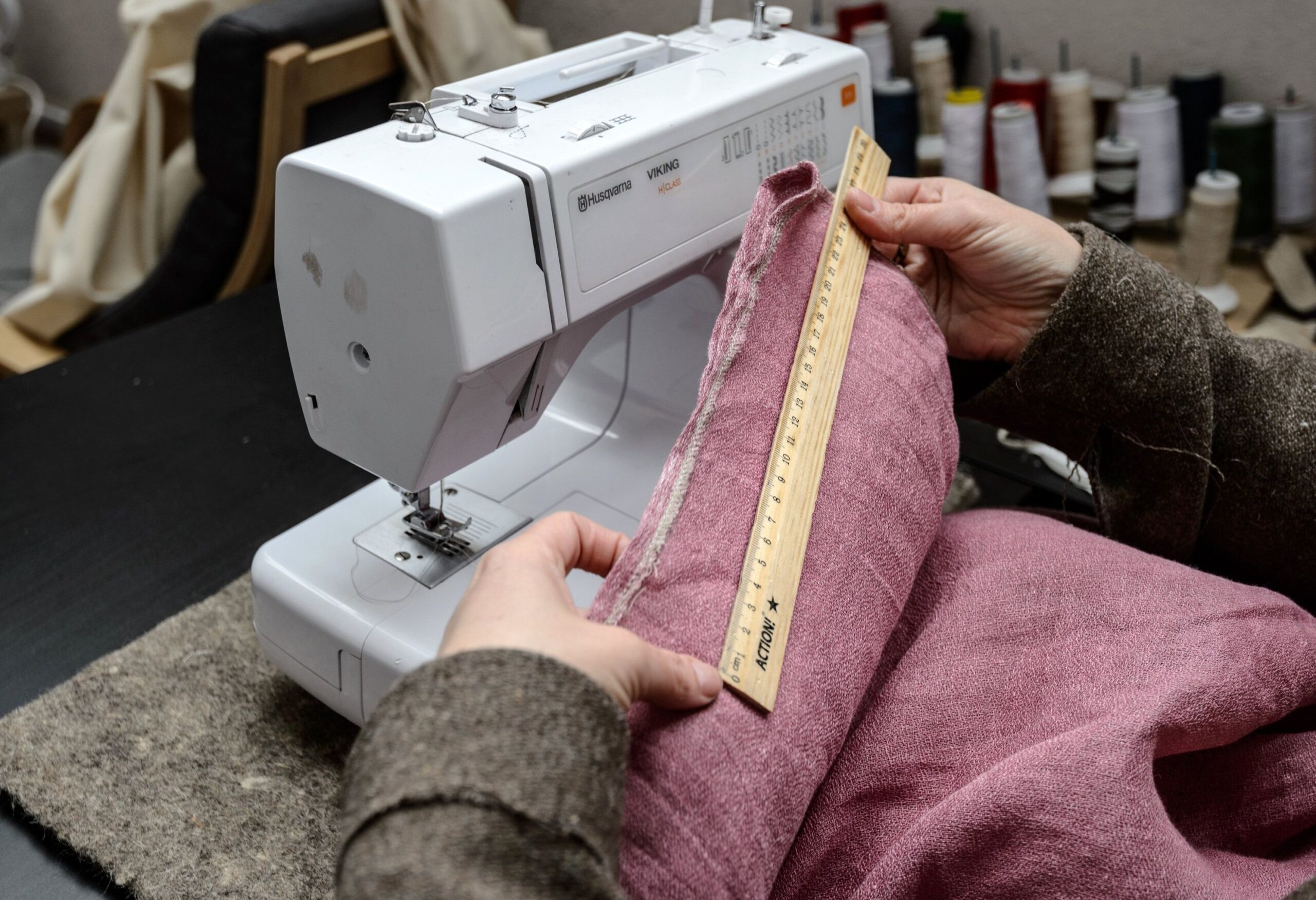 como coser una funda