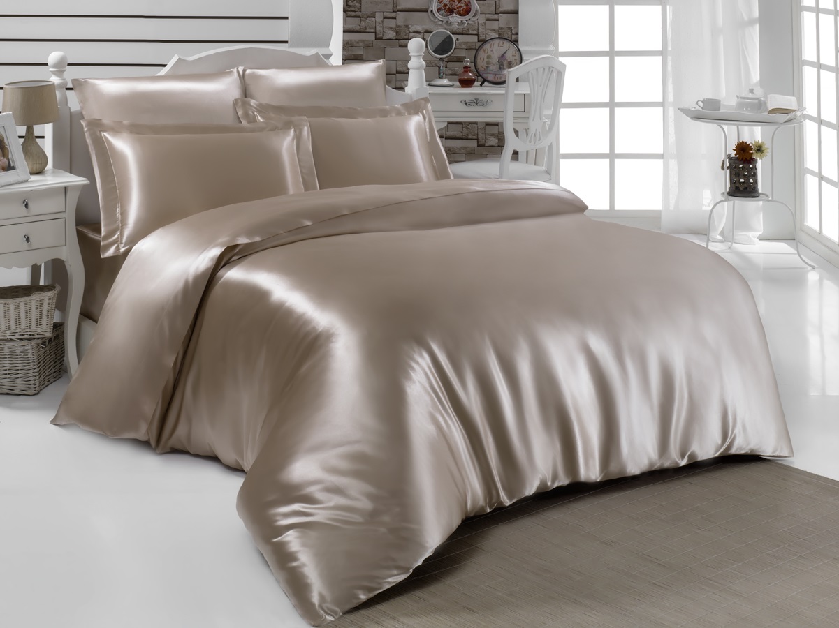 roupa de cama de seda