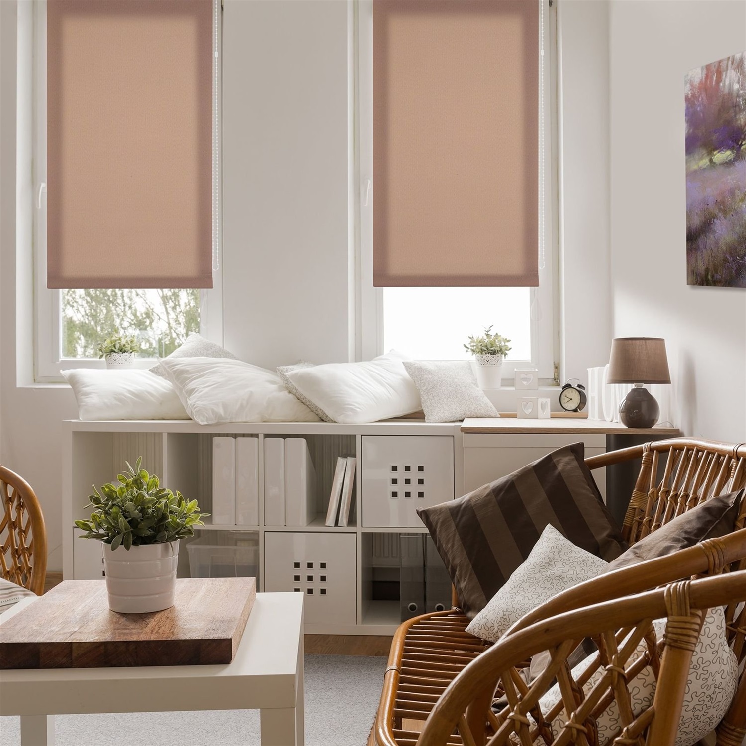 rideaux dans la chambre
